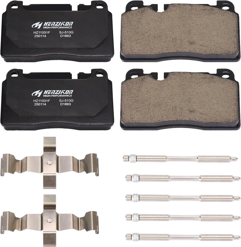 HECHENQICHE Front Ceramic Brake Pads for Audi Q5 - Image 1